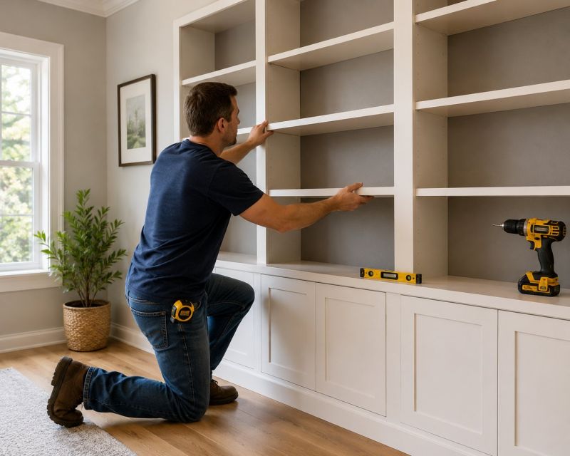 Bookcase Construction in Frederick, MD