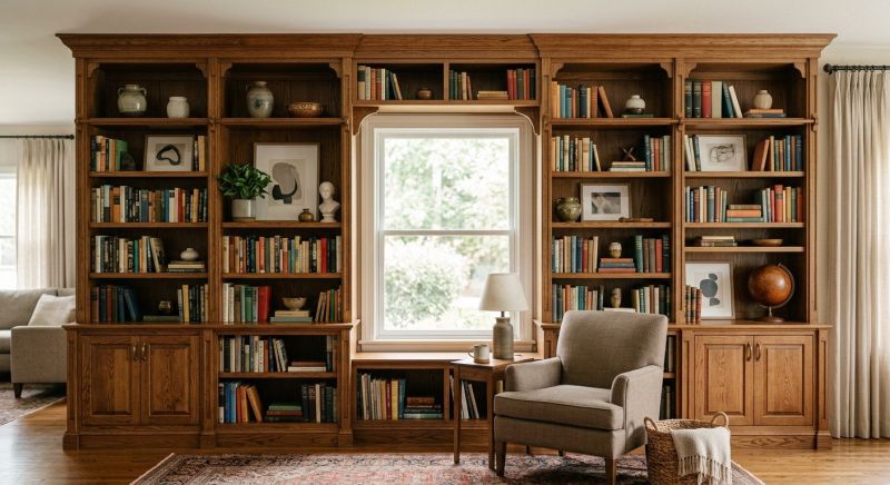 Bookcase Construction in Frederick, MD