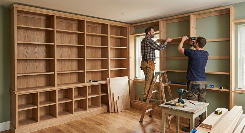 Built In Storage Installation in Greensboro, NC