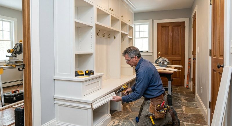 Custom Shelving Installation in Greensboro, NC